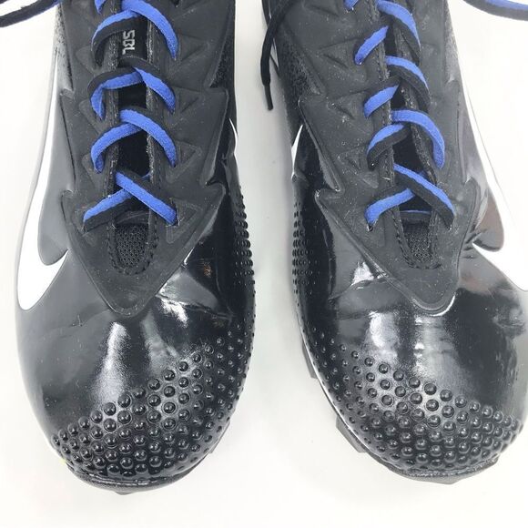 Nike Vapor Fast flex Black White Baseball Cleat Sneaker Shoes - Picture 3 of 12